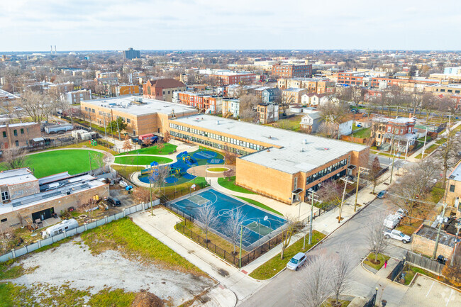 Beidler Elementary School has a great campus for students who want a place to get fresh air.