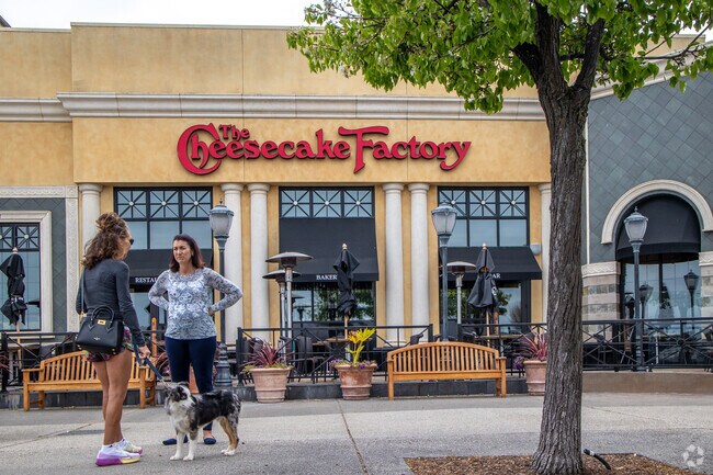 The Village at Corte Madera has fast casual restaurants like the Cheesecake Factory.