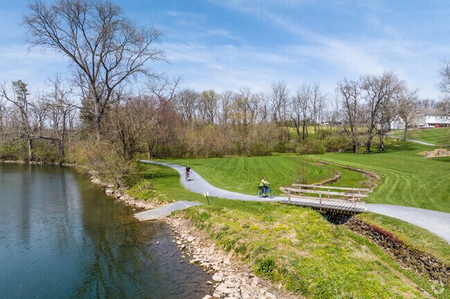 Miles of biking trails draw residents to Gring's Mill Recreation Area in Outer Wyomissing.