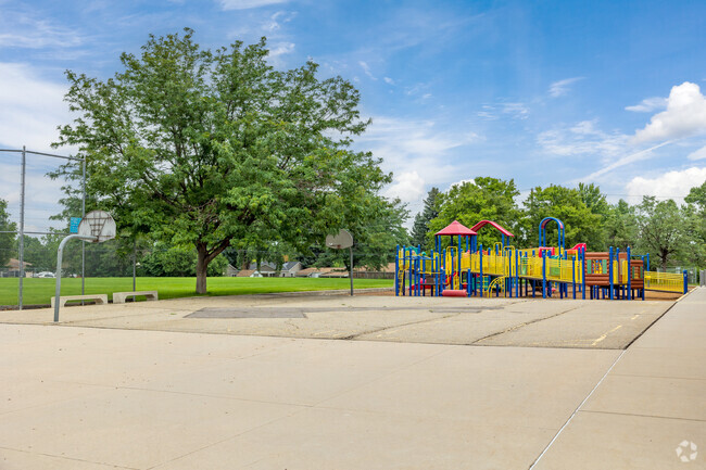 Sobesky Academy is located in a large suburb setting.