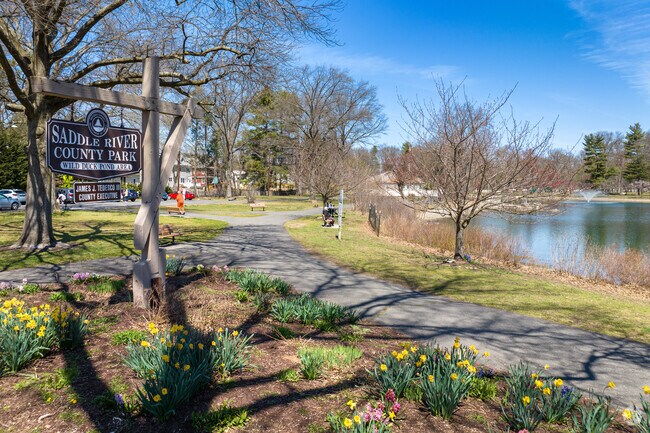 Saddle River County Park is the place to appreciate the outdoors with a walk or bike ride.