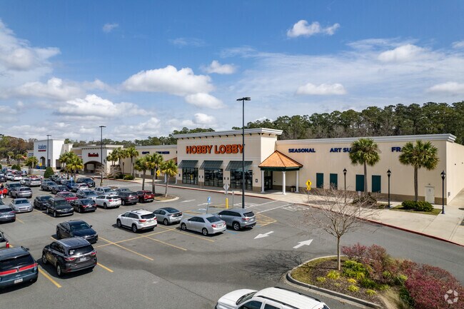 Big box retailers are a short drive from Saint Simons Island.