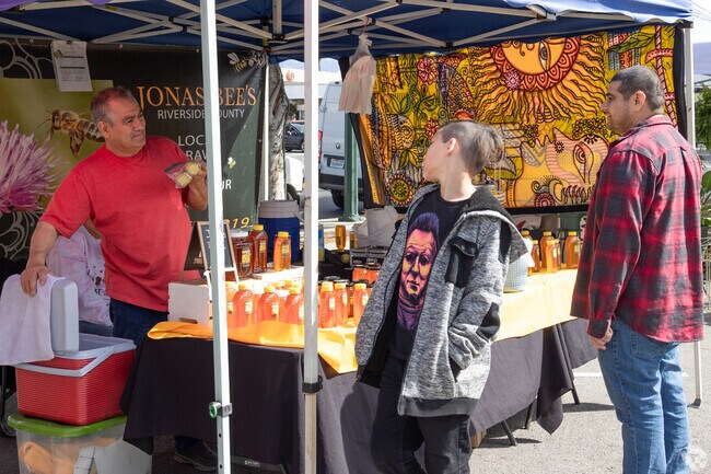 Local Honey vendors keep you healthy at the Downtown Redlands Saturday Morning Farmers' Market.