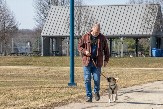 Dog-parents can take advantage of the many parks and trails in Fitchburg.