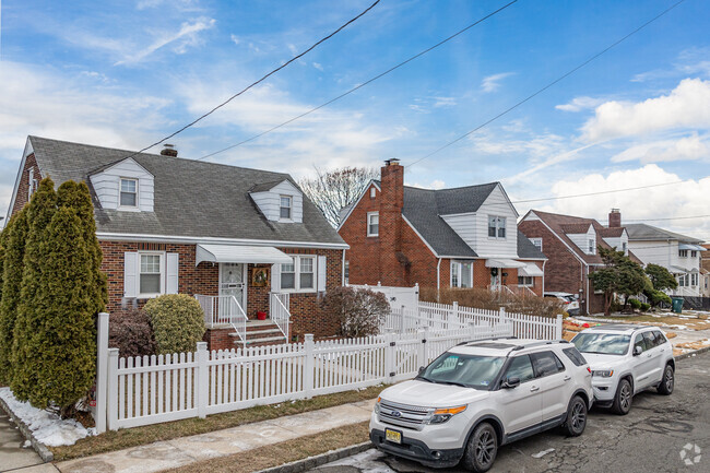 Street parking is a common solution for residents in Southwestern Perth Amboy due to the dense layout of the neighborhood.