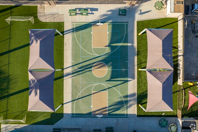Kids attending Saint Matthew Catholic School can’t wait until recess in Central City, AZ.