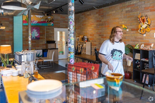 Sit back and relax with a delicious coffee at Hello Bicycle's coffee shop near Winterhaven.