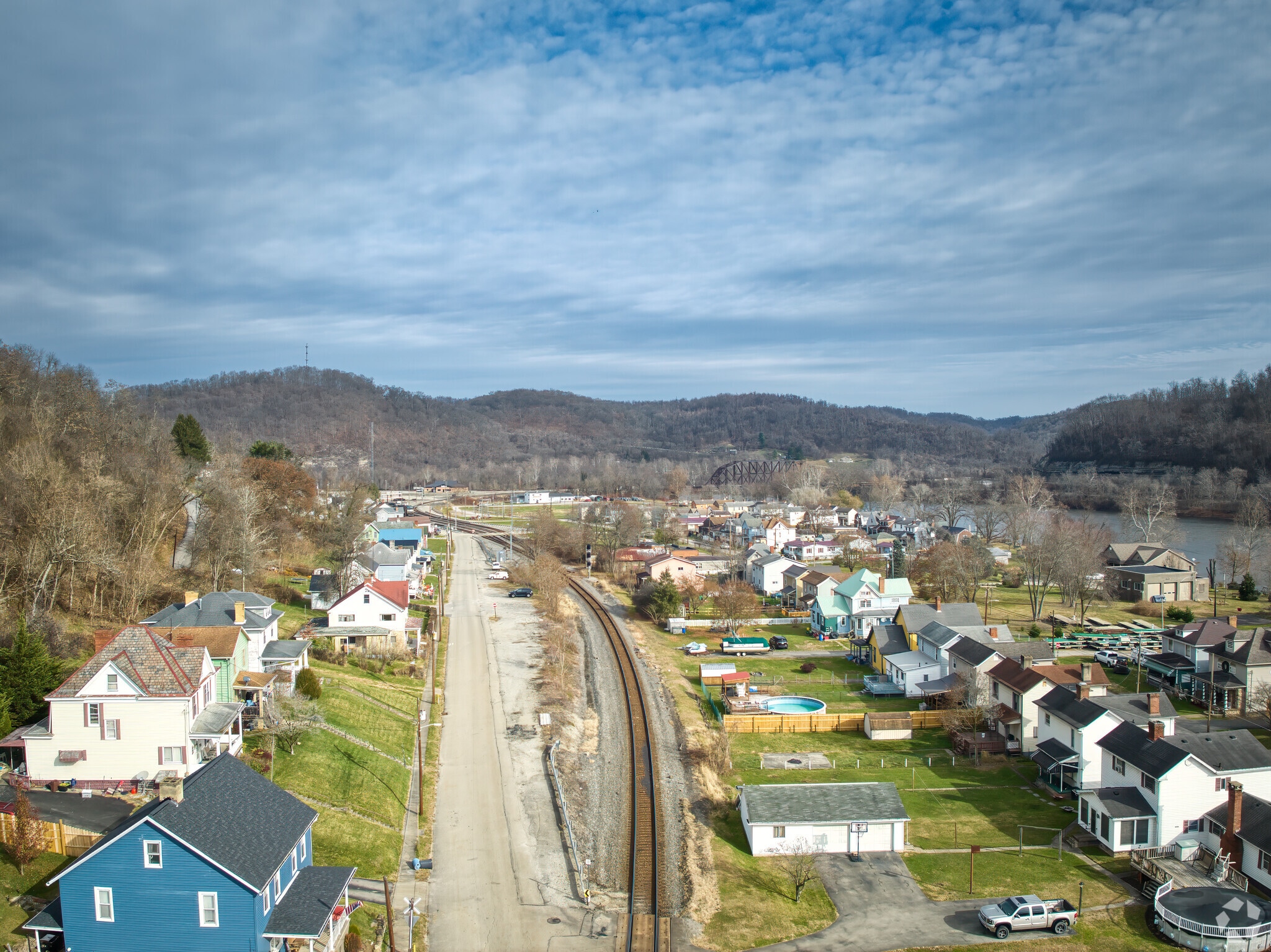 West Brownsville was once a core transportation center for the railroad lines.
