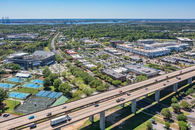 Daniel Island is easily accessible with short commutes from I-526.