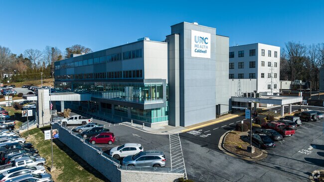 The Caldwell County Hospital is a large employer in the Lenoir area.