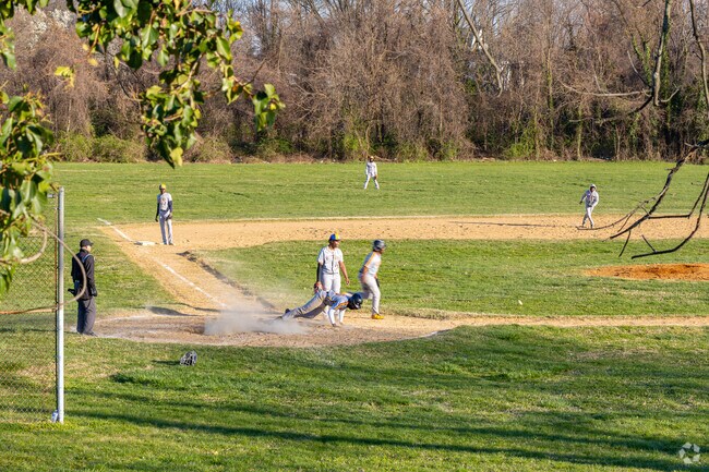You can catch some baseball practice/games at Clifton Park's baseball fields.