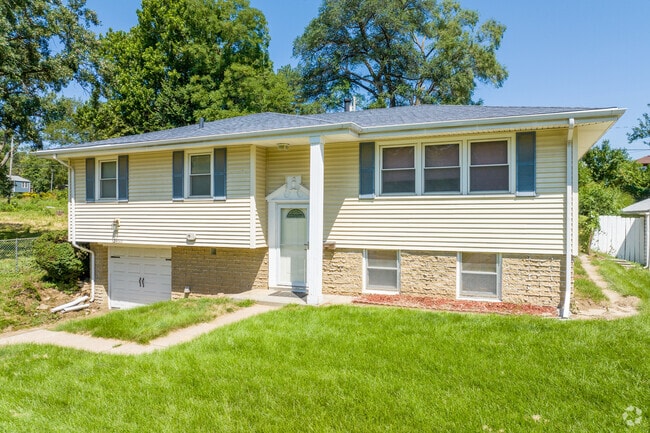 Crown Point offers split level homes with plenty of lawn space.