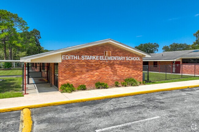 Edith I. Starke Elementary School serves the students of West DeLand.