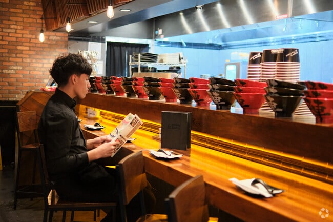 Jinya Ramen is a stylish Japanese restaurant Garrett Park residents can enjoy.
