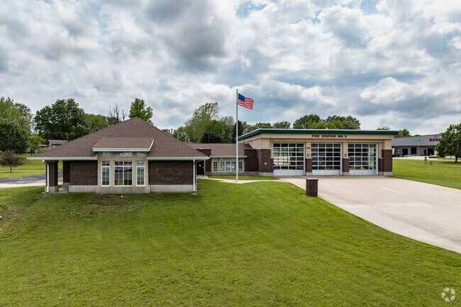 Fire Station No. 5 is located along Tom Watkins northern boundary.