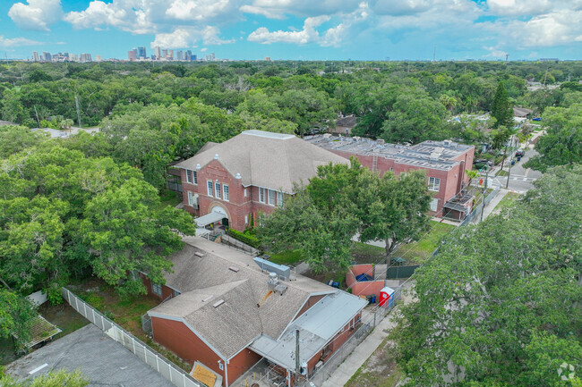 Lomax Magnet Elementary School is just northeast of Tampa.