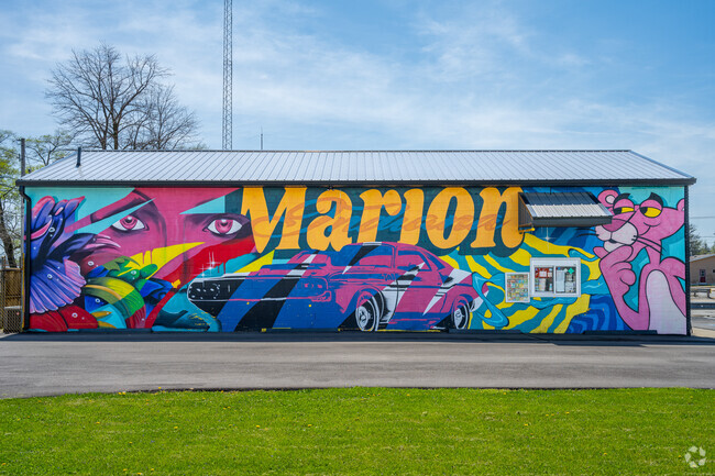 This Marion mural brings some vibrance to The Village.