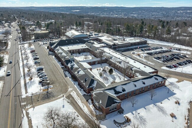Torringford Elementary School is located  on the hilltop at 800 Charles Street in Torrington.