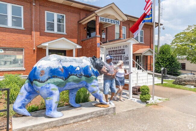 Learn about the history of Murphy at the Cherokee Historical Museum.