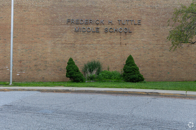 Fredrick Tuttle Middle School in Burlington, serves grades 6-8.