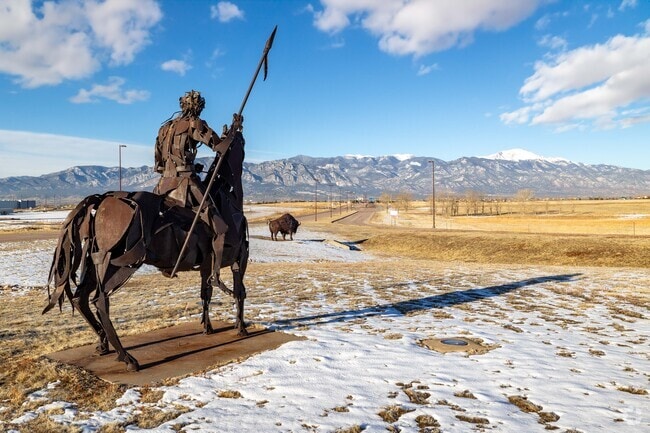 Enjoy amazing views of the mountains from the Gateway Park neighborhood.