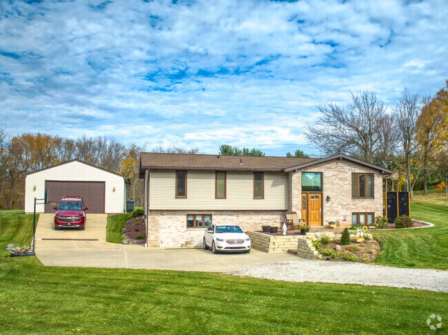 Split-level homes are common in Hanover Township.
