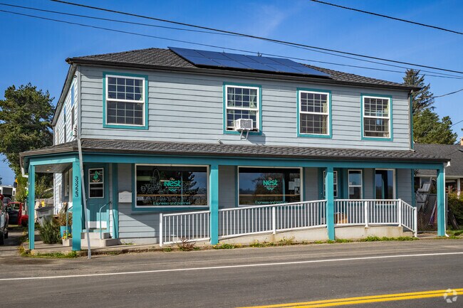 Stop in and say hello at the friendly corner bakery the Nest in Surf Pines.