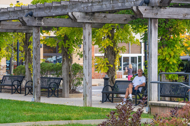 Take a load off as you shop under shaded walkways in Upper Delaware County.