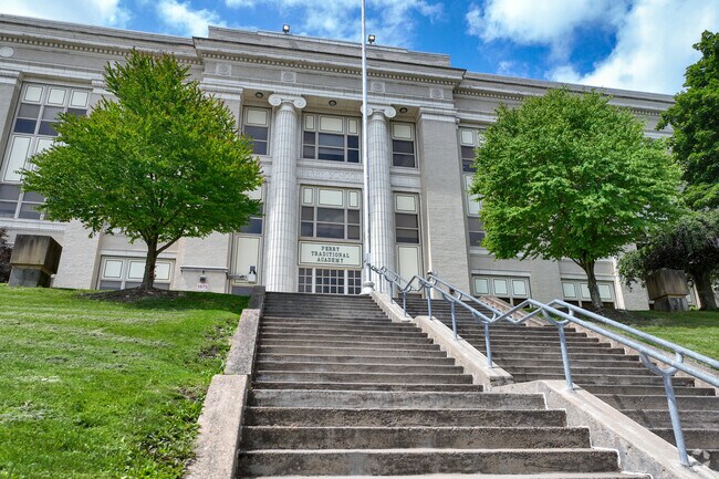Herrs Island students head to Pittsburgh Perry High School.