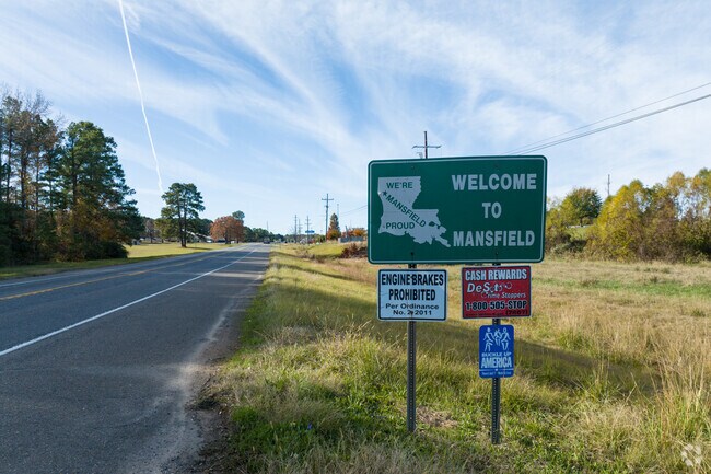 Mansfield is the Parish Seat of DeSoto Parish, Louisiana.