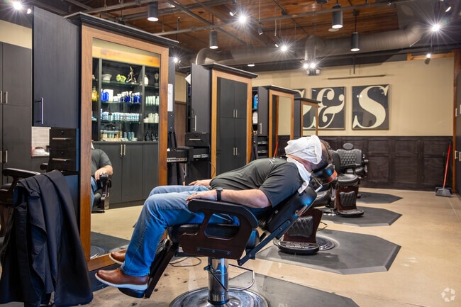 For a premium haircut and a relaxing atmosphere, Foxstone residents love Scissors & Scotch Barbershop, where style meets comfort.