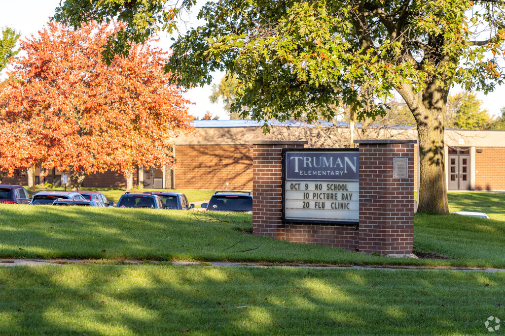 Harry S Truman Elementary School in Davenport's North Side neighborhood.