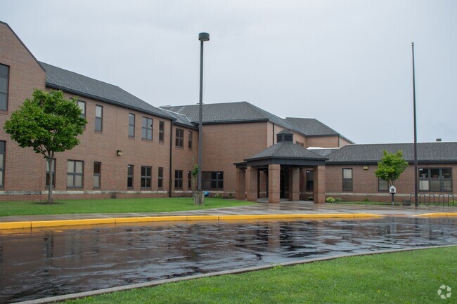 A wide shot for General Johnnie Wilson Middle School.