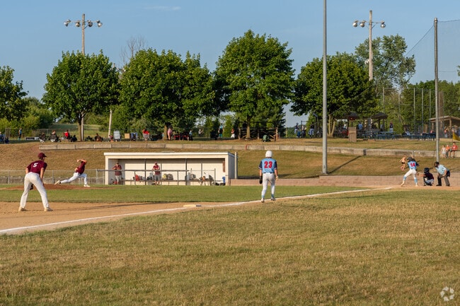 Douglass Township Park is home to high school championships and summer baseball games.