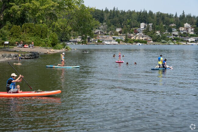 Bloedel Donovan Park offers kayaking on Lake Whatcom.