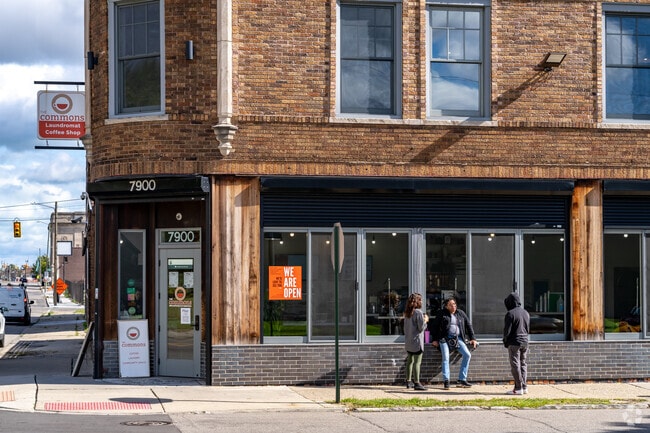 Located on Mack Ave, The Commons is a favorite meeting place among locals in Gratiot-Grand.