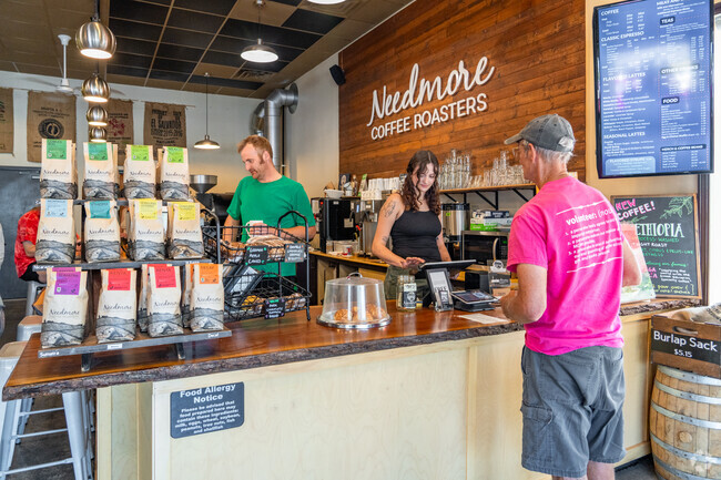 Needmore Coffee is the perfect place to get your coffee fix during your morning commute.