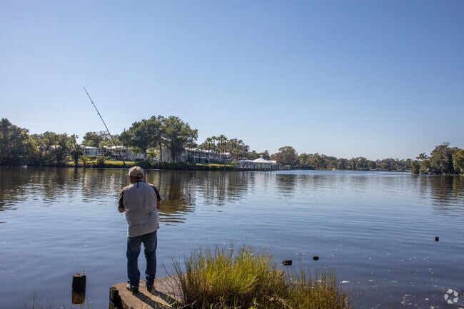 Fishing is a popular activity at Cedar River.