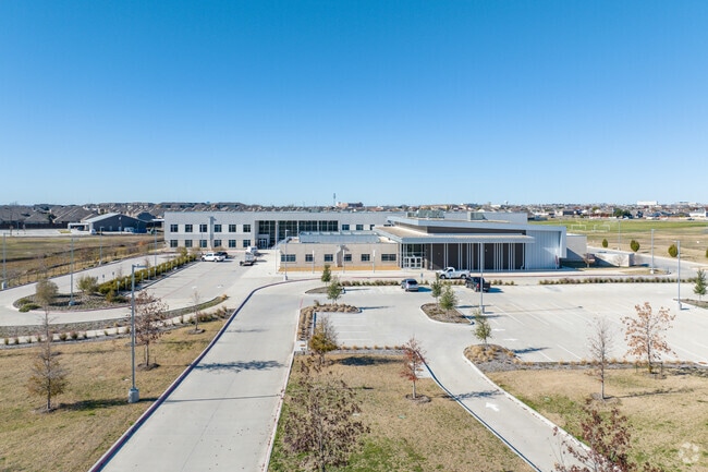 Heritage Elementary School showcases its spacious grounds for holistic education.