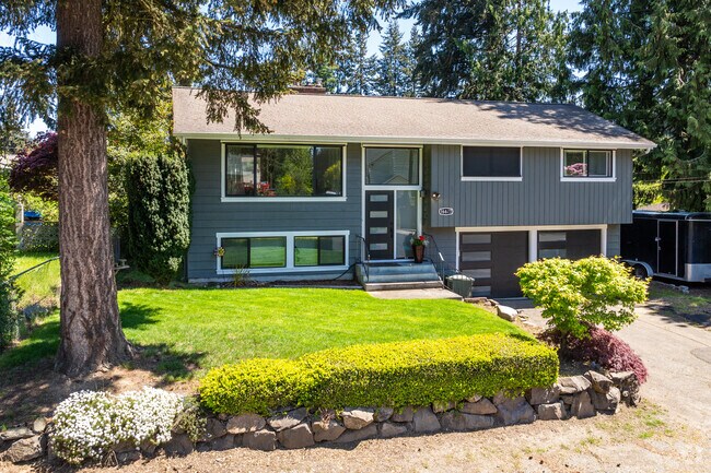 Split-level homes are among the architectural styles available in Perrinville.
