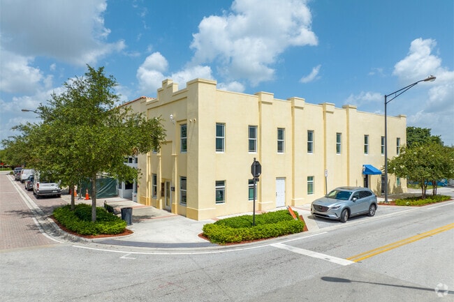 The Conversion of the Old Bailey in Downtown Pompano Beach is in full swing.