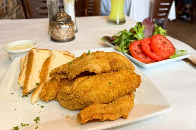 Dig into a delicious meal at Barrow's Catfish restaurant in Harvey.