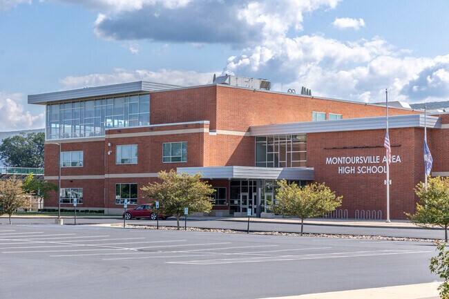 Montoursville Area High School serves Eldred students in grades 9–12.