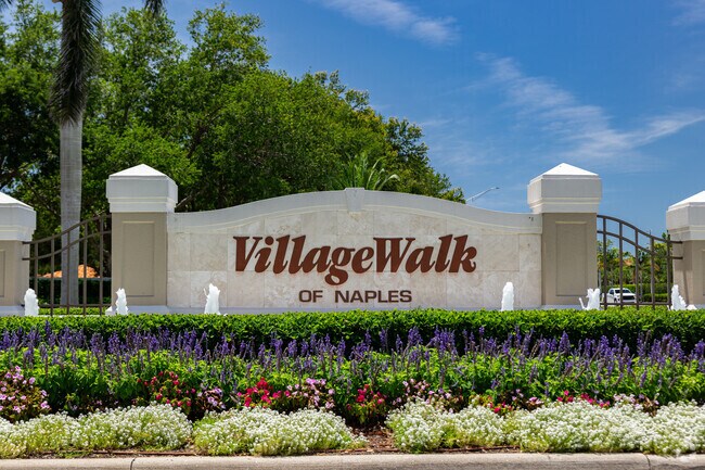 Village Walk of Naples is a private gated community with extensive amenities.