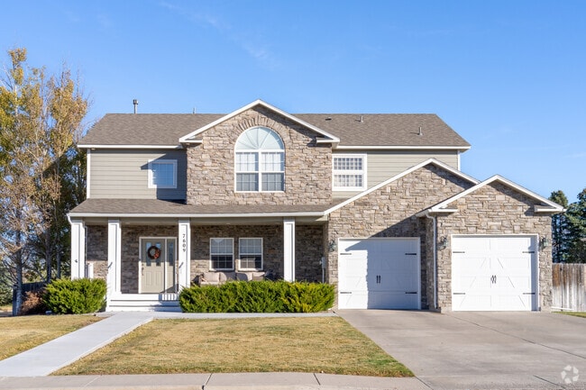 A modern two-story home nestled in the picturesque Western Hills neighborhood.
