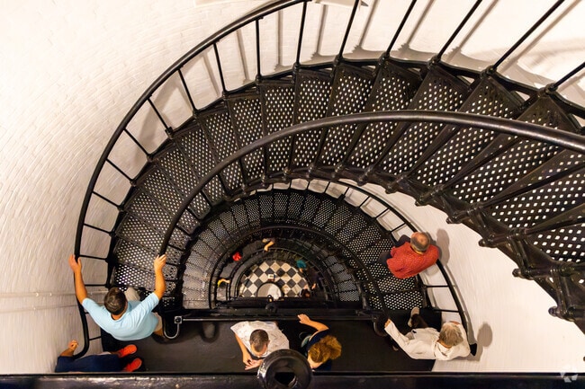 Head up the stares to see unique views at the Lighthouse Anniversary.