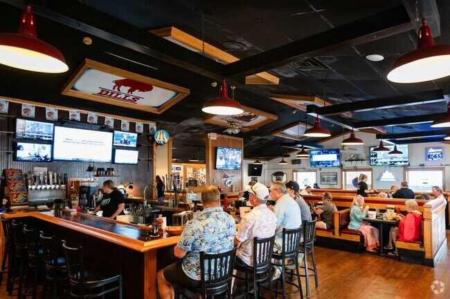 Duff's in Depew warns it's customer that medium is already hot, so be careful with your order.