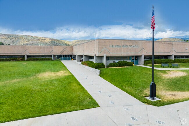Students can learn in the hallowed halls of Galena High School in Reno.