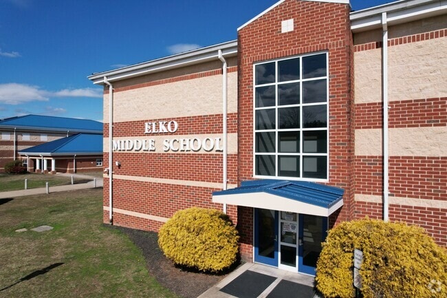 Elko Middle School in Sandston serves students 6th through 8th grade.