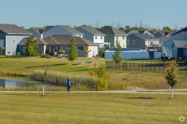 The Wilds neighborhood continues to expand, with new homes and commercial properties.